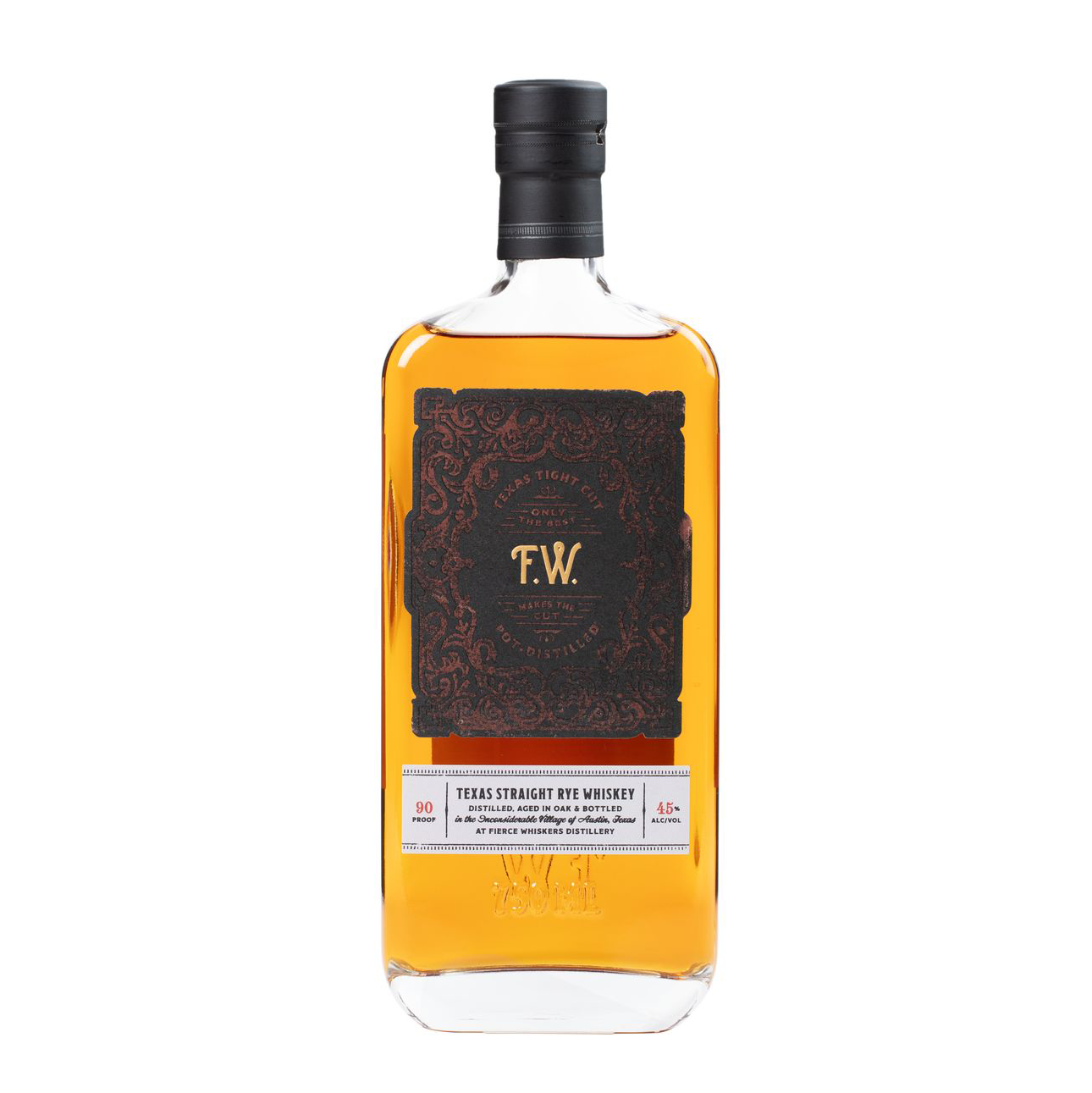 Fierce Whiskers Texas Straight Rye Whiskey